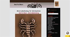 Desktop Screenshot of motorradbekleidung-online-shop.de