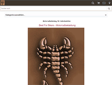 Tablet Screenshot of motorradbekleidung-online-shop.de
